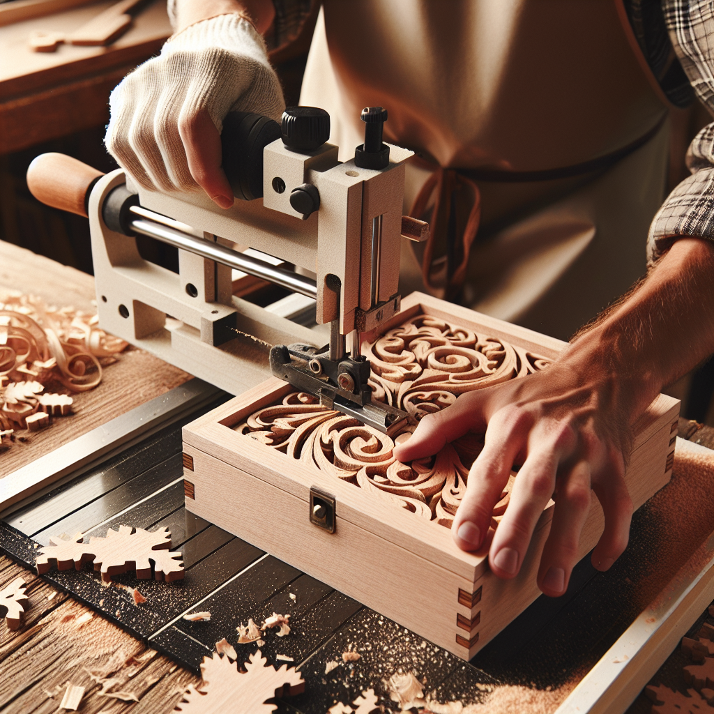 What wood can I use to make a jewelry box with a scroll saw?