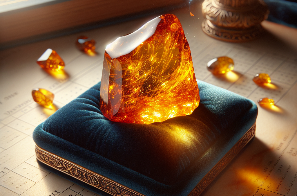 Amber Month Birthstone