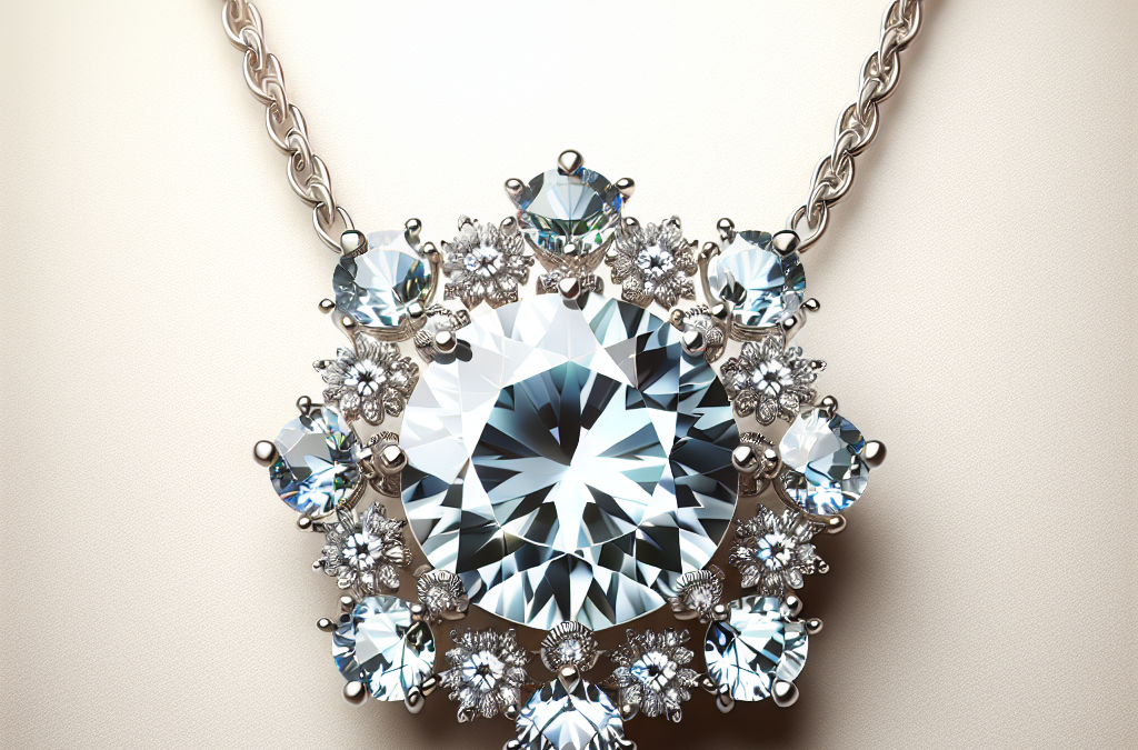April Birthstone Necklace
